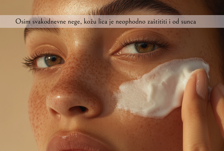 nega kože lica