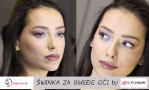 make up za smedje oci