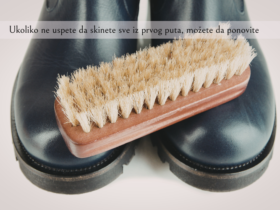 fleke od soli sa obuće