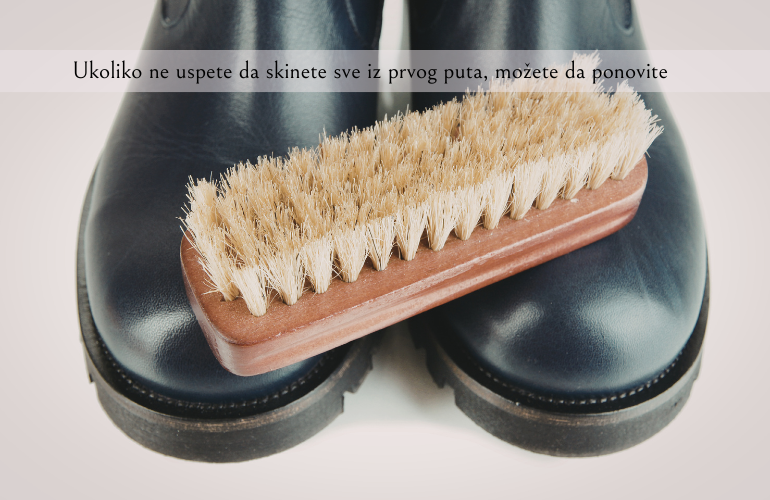 fleke od soli sa obuće