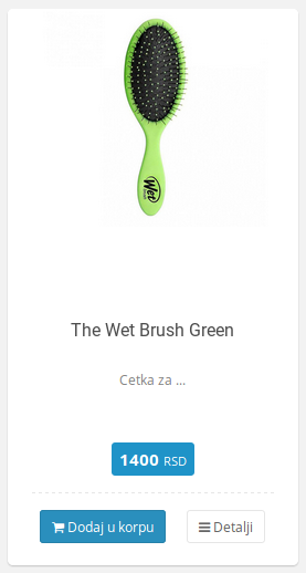 wet brush cetka