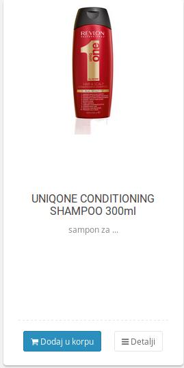 uniqone šampon