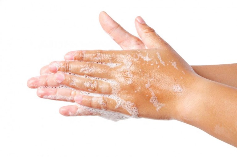 Hands Washing With Bubble Soap Lepoticars 