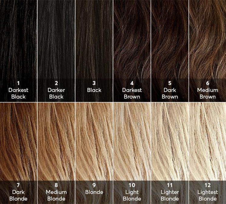 oznake boje za kosu