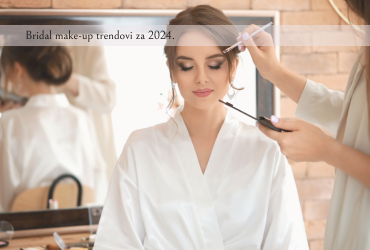 Bridal make-up trendovi za 2024.