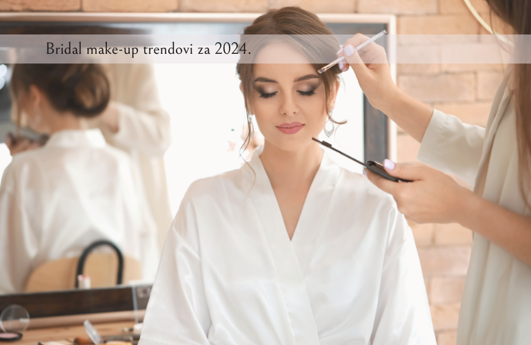 Bridal make-up trendovi za 2024.