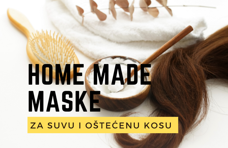 home made maske za suvu i ostecenu kosu