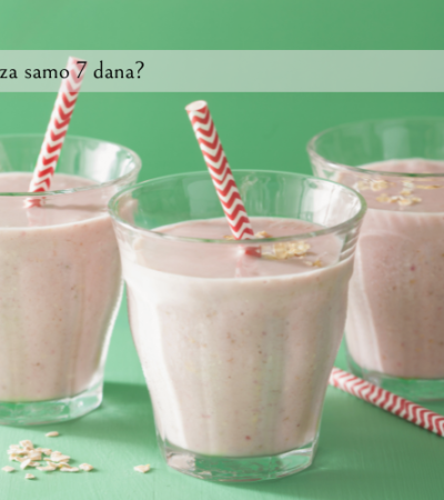 smoothie za skidanje sala sa stomaka