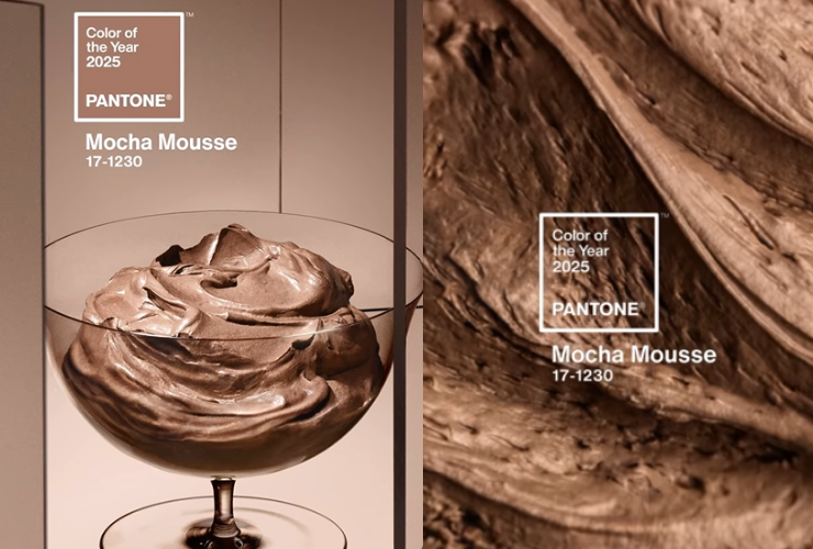 mocha mousse pantone boja