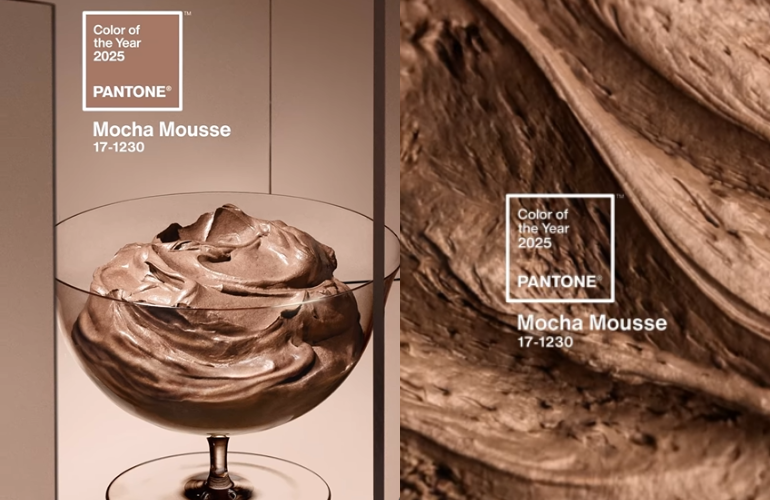 mocha mousse pantone boja