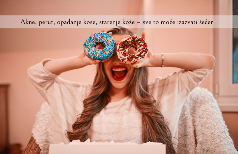 Uticaj šećera na kosu i kožu i starenje