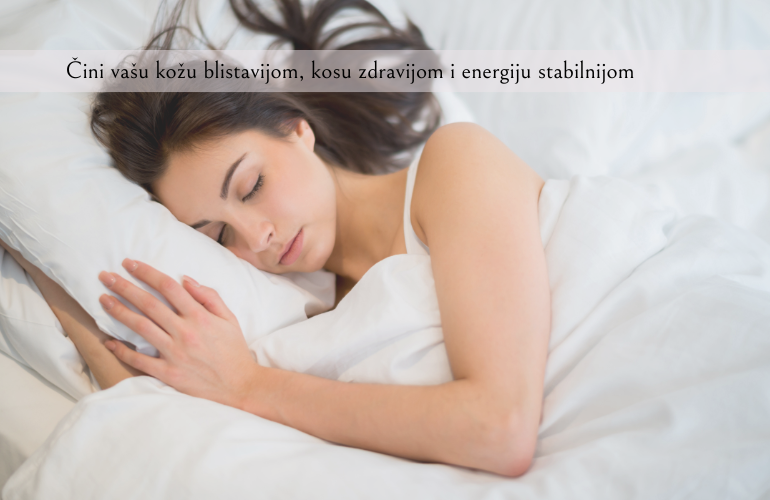 kvalitetan san je vazan za lepotu