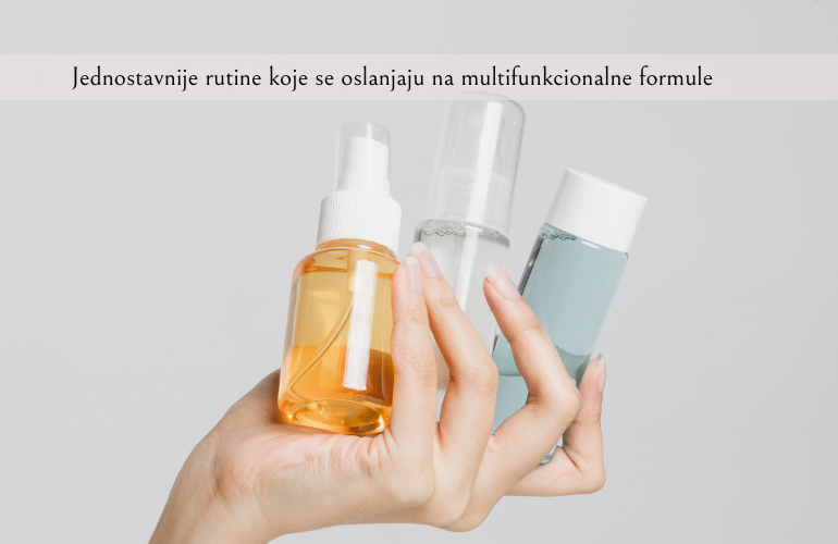 Beauty minimalizam koriscenje manje proizvoda